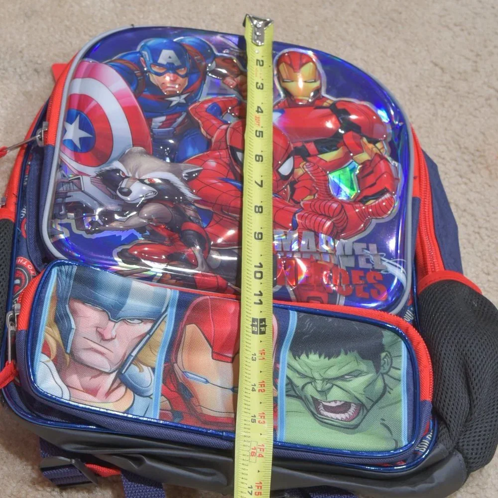 Kids unisex Backpack 16 inch‎ Marvel heroes